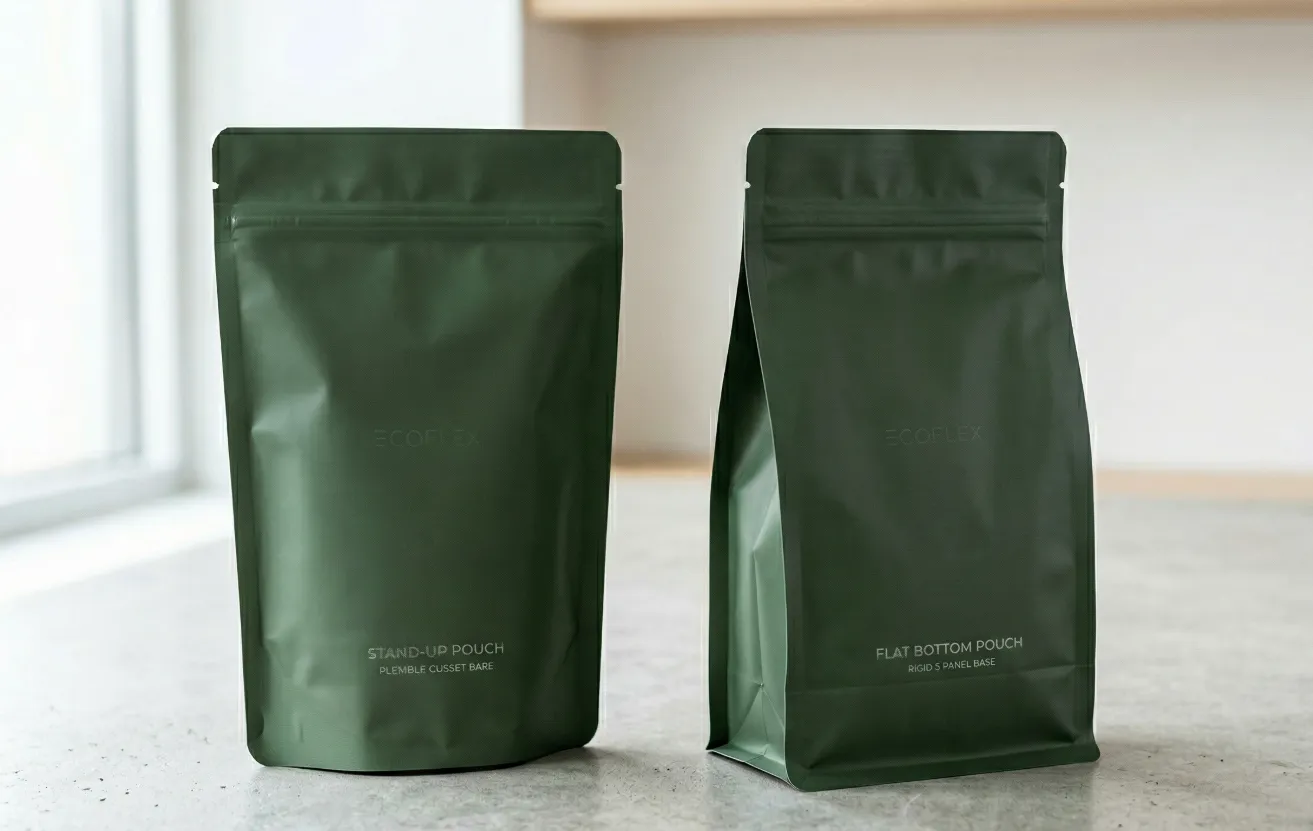 Stand Up Pouch vs Flat Bottom Pouch_ Which Packaging Format Is Better for Your Product__002 – YLTPACK
